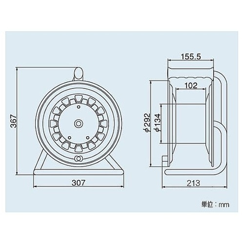 AC125V/15A/30m コードリー
