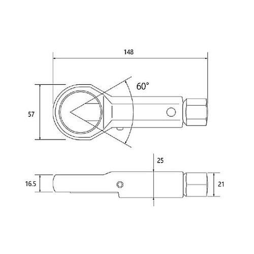 4本組 ナットブレーカーセット EA58
