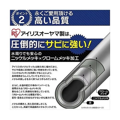 910x460x 900mm メタルラッ