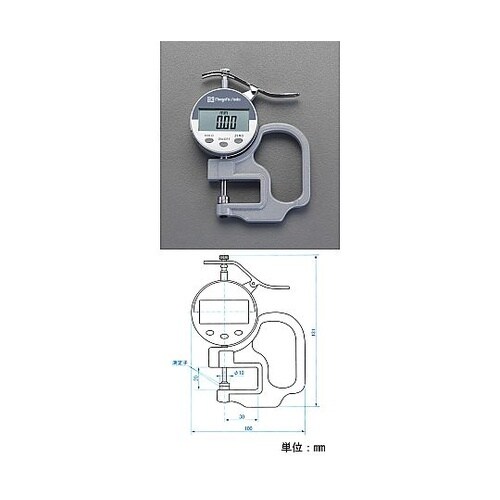 0−10mm デジタルシクネスゲージ E