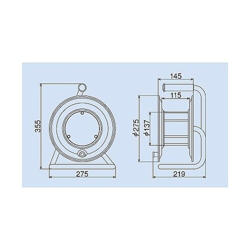 AC125V/15A/30m コードリー