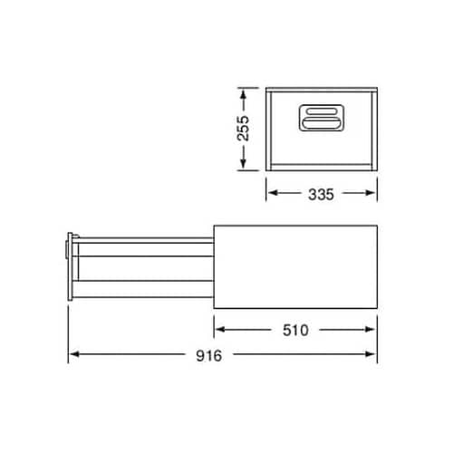 335x510x255mm(B5) キャ