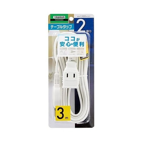 AC125V/15Ax 3m 延長コー