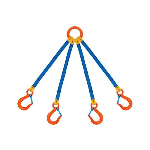 1.86tonx2.0m 金具付スリング