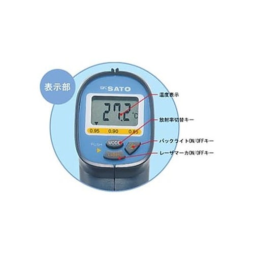 −40゜/+450゜C 放射温度計 EA