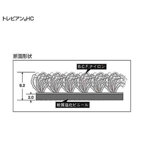 600x900mm フロアーマット(灰)