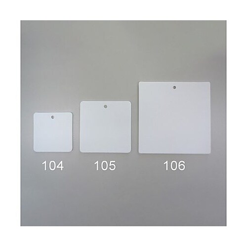 90x 90mm エコユニボード札(10