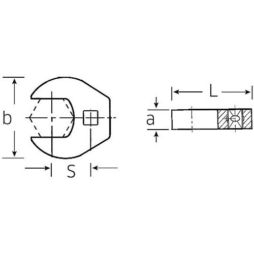 3/8”DRx1・1/8” [CROW−