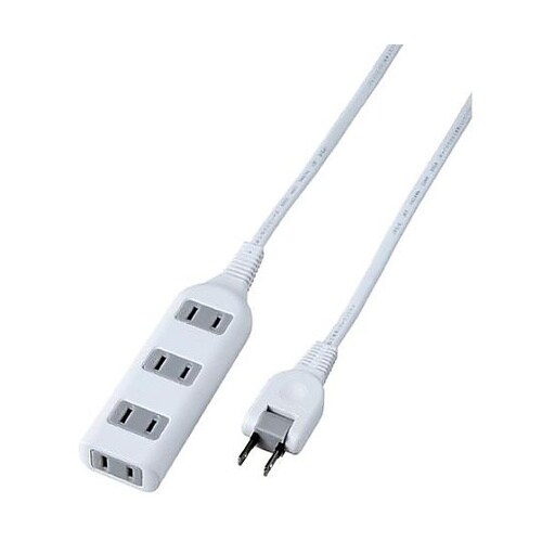 AC125V/15Ax 5m タップ(4