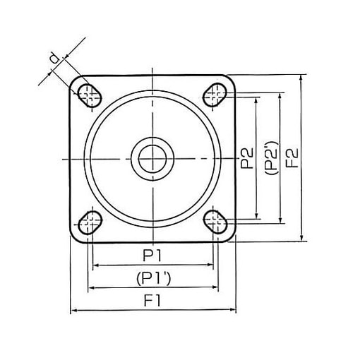 100mm キャスター(自在金具・ブレー