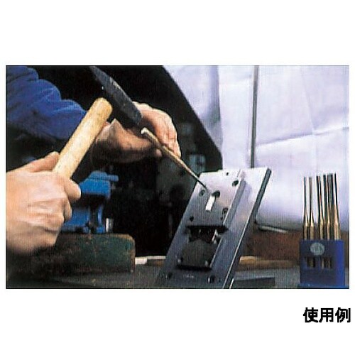 3−10mm 6本組平行ピンポンチ EA