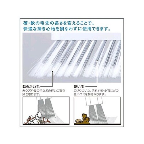 300x1343mm 自在ほうき EA9