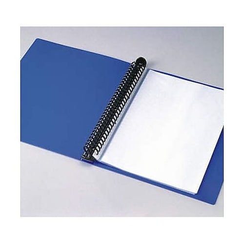 A4 クリアーバインダー(青) EA76
