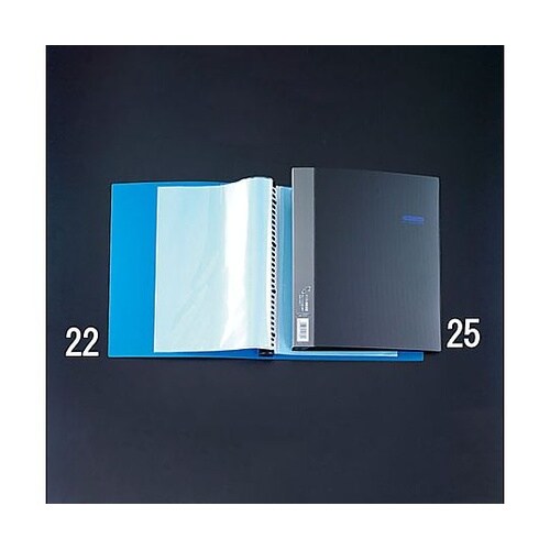 A4 クリアーバインダー(青) EA76