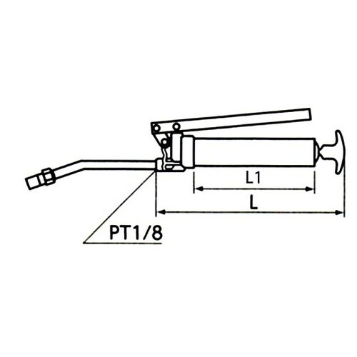500ml グリースガン EA991CF