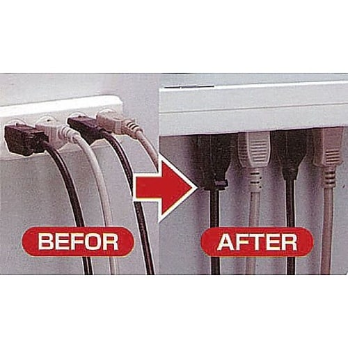 AC125V/15Ax2m/6口 タップ