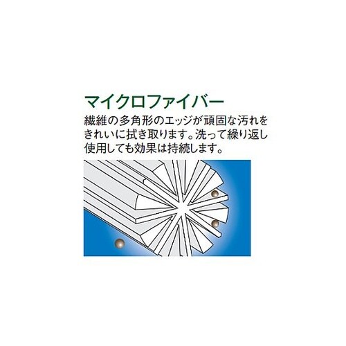 130x430mm ダスターモップ(青)