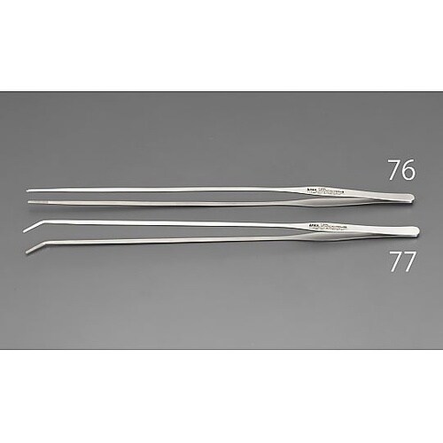 3.5x500mm ピンセット(先曲)