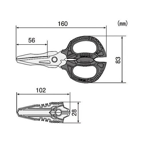 プライヤー・万能ハサミセット EA532