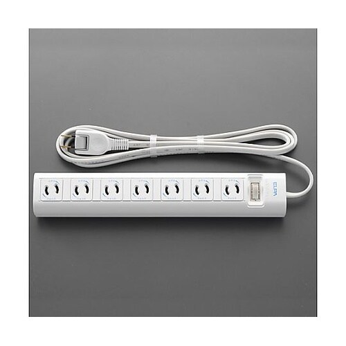 AC125V/15Ax 2m タップ(7