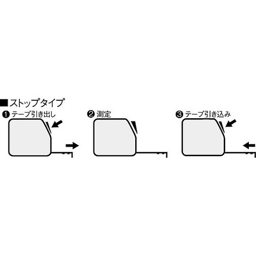 13mmx3.5m メジャー(ストップタ