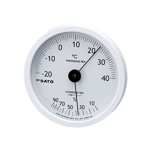 φ130mm 温度・湿度計 EA728E