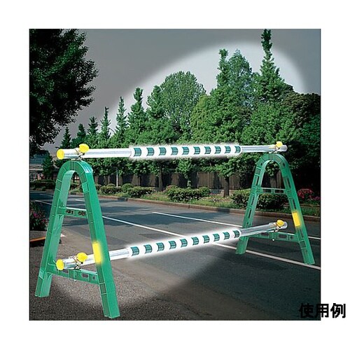 500mm 単管パイプ用反射カバー(黄・