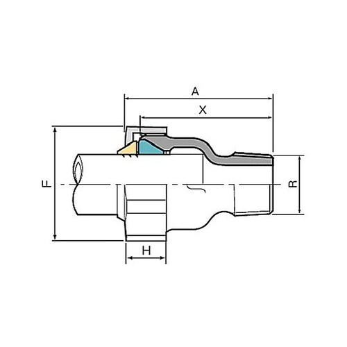 20AxR3/4” 雄ネジソケット(