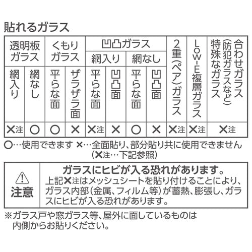 窓用遮熱・目隠しメッシュシート 900×