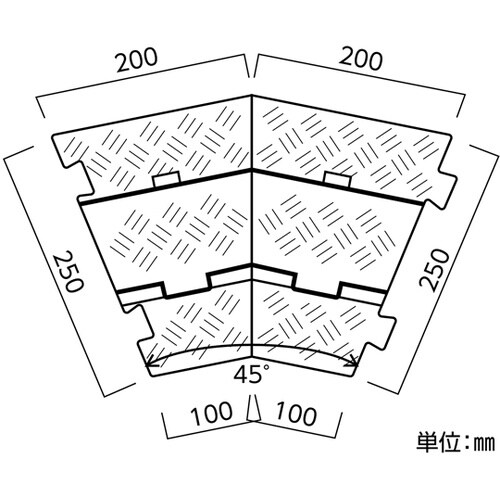286206 ケーブルプロテクター
