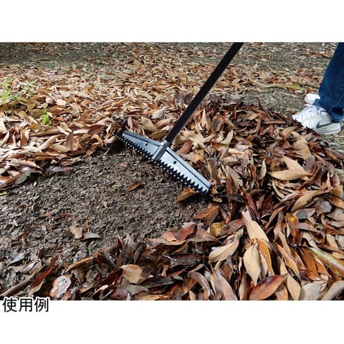 浅香 両面爪付レーキ16本爪1350柄