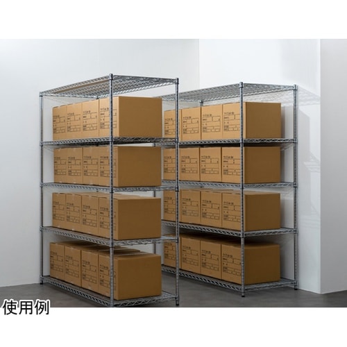 537896 メタルラック シルバー