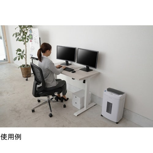 283486 電動昇降テーブル ホワイト