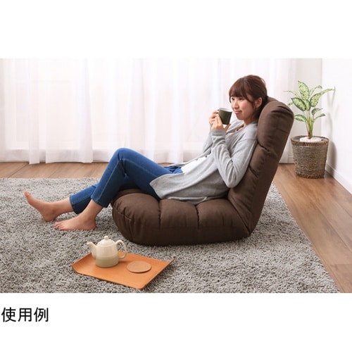 572864 広座面ポケットコイル座椅子