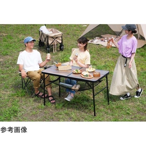 フォールディングテーブル ブラウン FO