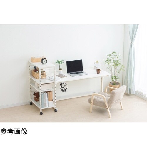 285290 デスクサイドワゴンホワイト