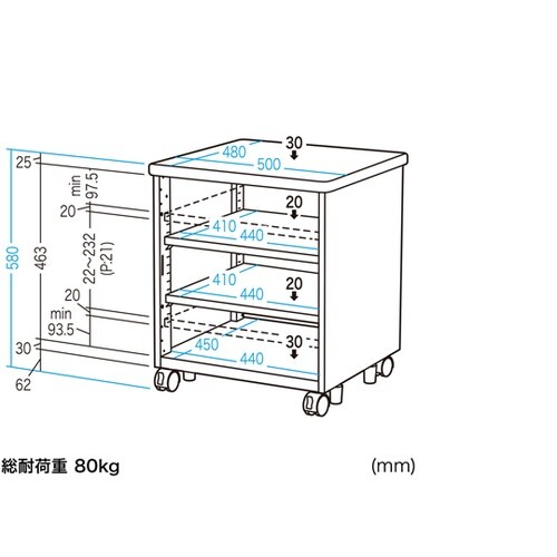 機器収納ボックス EA−CPU6