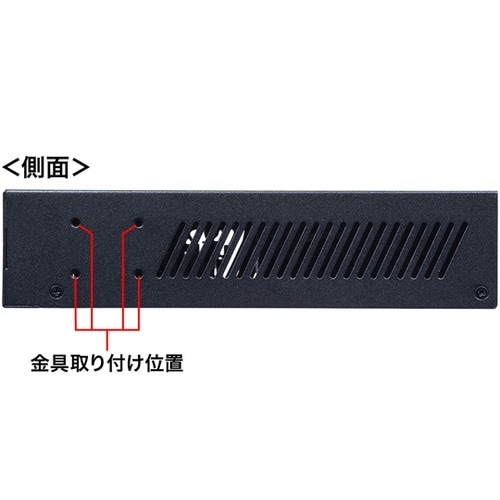 長距離伝送・ギガビット対応PoEスイッチ