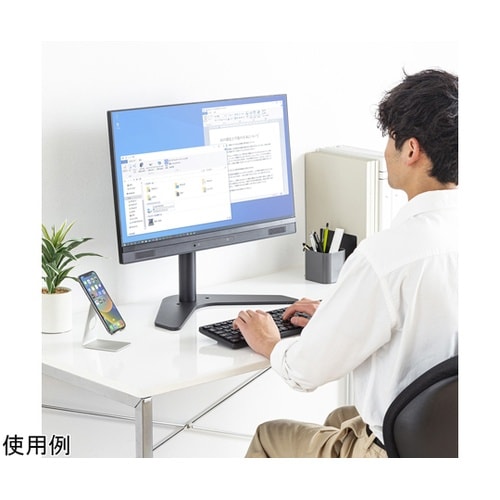 卓上モニタースタンド(回転・高さ調整付き