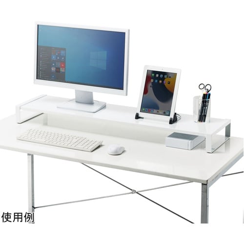 スチール製机上ラック(W1000) MR