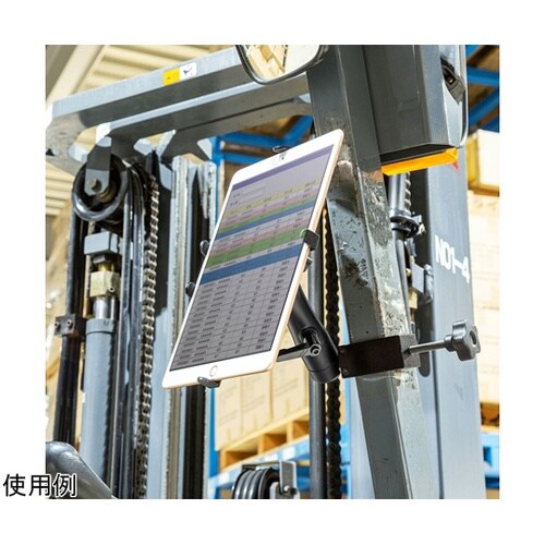 支柱取り付け用タブレットホルダー(2関節