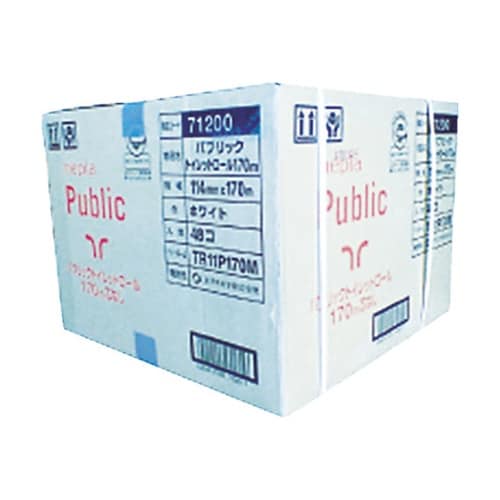 トイレットペーパー パブリック1ロール1