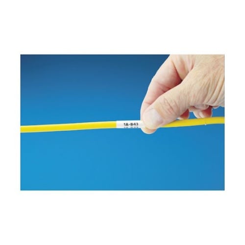 レーザープリンタ用回転ラベル 白 印字部