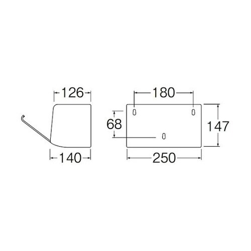 W45CW ペーパータオル容器