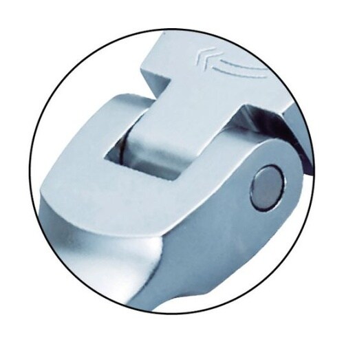 コンビネーションラチェットレンチ 首振ク