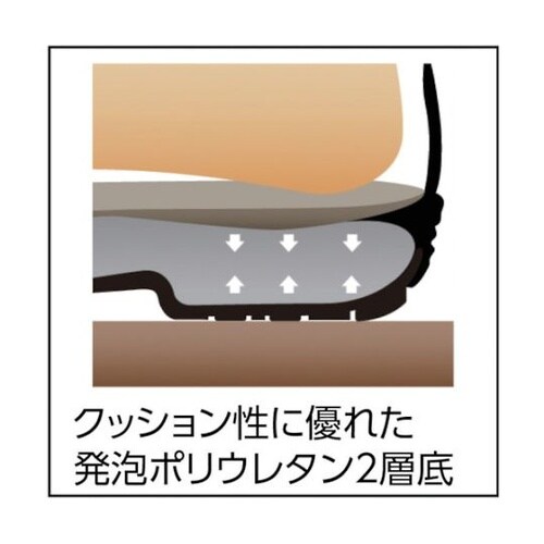 7511BKS27.5 短靴 黒静電靴