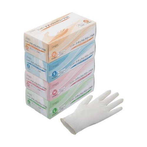 ナチュラルグローブNR PF S 1箱(