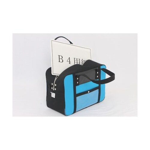 BTMU09 ボストンM馬蹄錠金具付 青