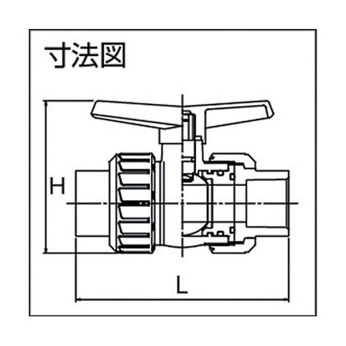 BV50SX ボールバルブTS式本体