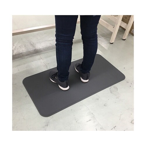 AM459012GY 足腰マットラウンド